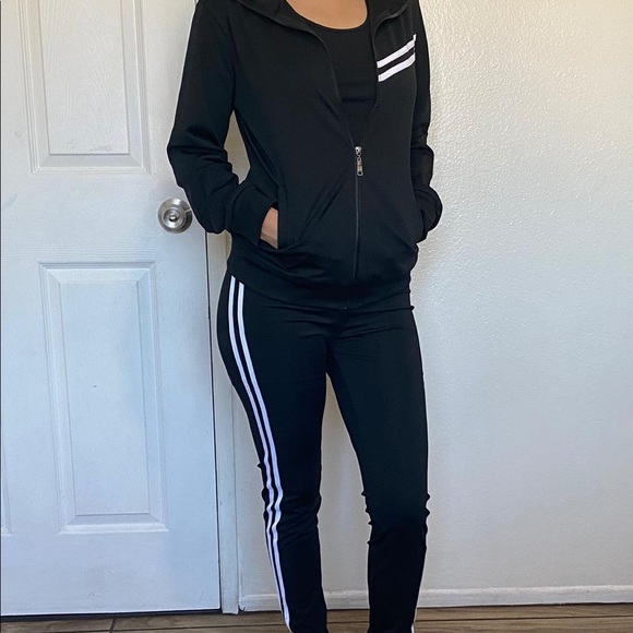 women's 3 piece tracksuit